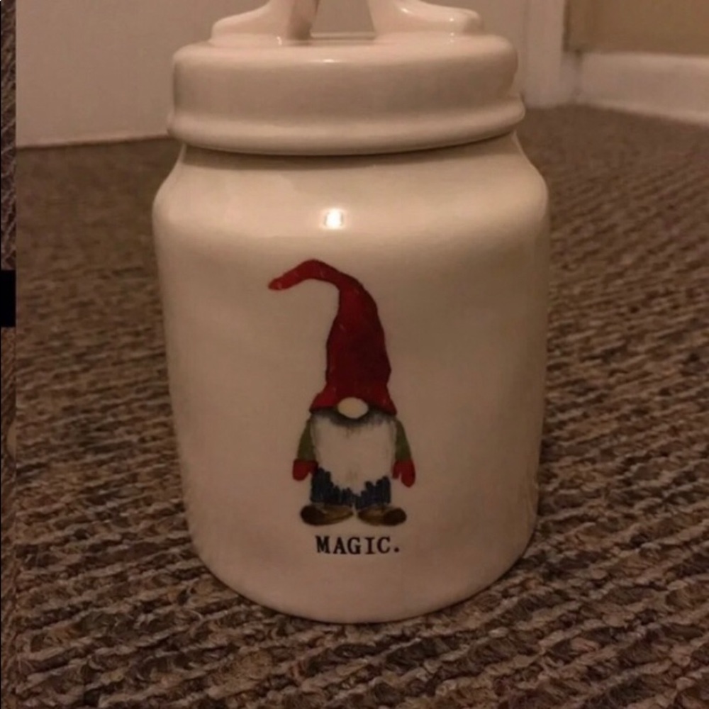 Rae Dunn Gnome canister only RESERVED
